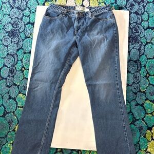 Old Navy Women's Curvy Fit Low Waist Blue Jeans